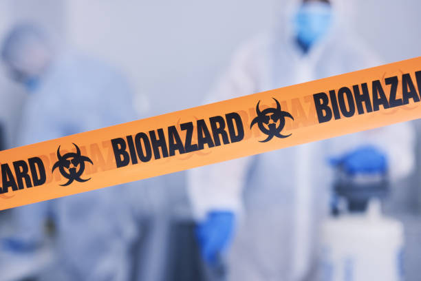 Professional Biohazard Cleanup technician working in Brooklyn, MD